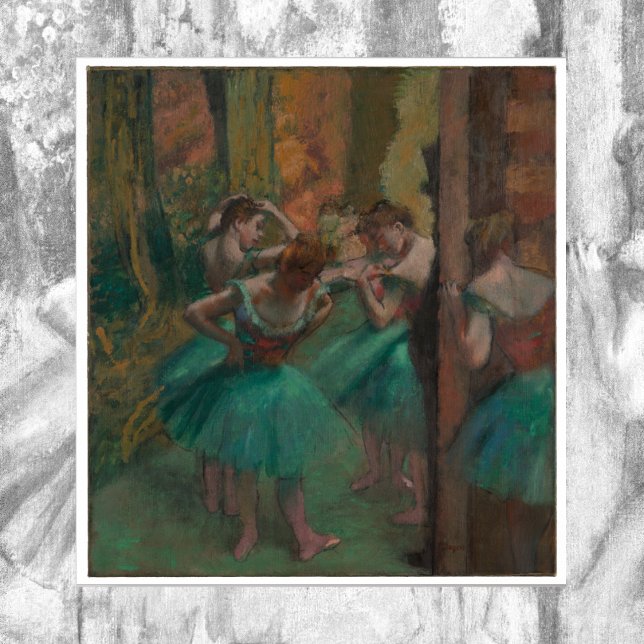 Tänzer, Rosa und Grün von Edgar Degas Poster (Von Creator hochgeladen)