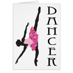 Tänzer-Silhouette-Ballerina-Geschenk