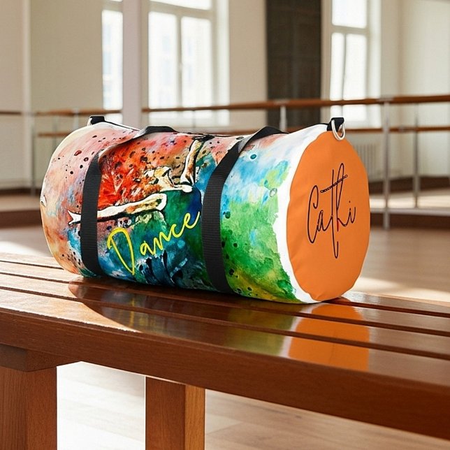Tänzer Spritzer personalisiert Duffle Bag (Von Creator hochgeladen)