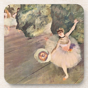 Tänzer / Star des Balletts - Degas Malerei Getränkeuntersetzer