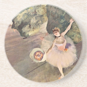 Tänzer / Star des Balletts - Degas Malerei Getränkeuntersetzer