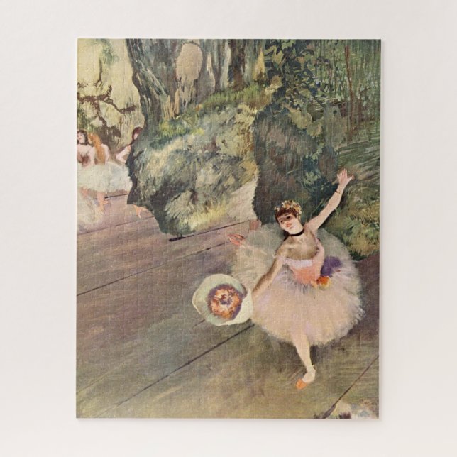 Tänzer / Star des Balletts - Degas Malerei Puzzle (Vertikal)