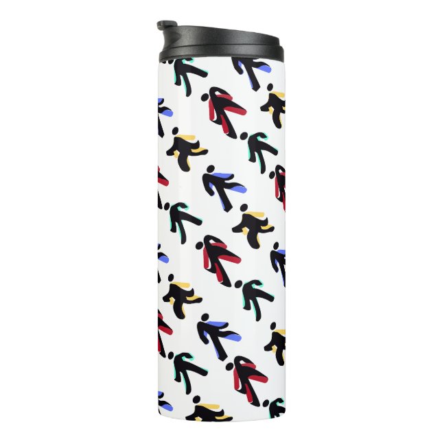 Tänzer Thermosbecher (Nach rechts gedreht)