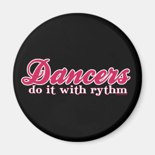Tänzer tun es mit Rhythmus Magnet