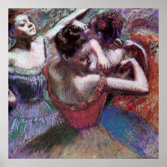 Tänzer von Degas Poster (Vorne)