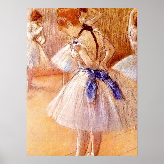 Tänzer von Degas Poster (Vorne)