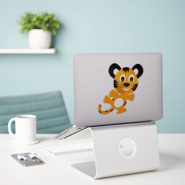 Tänzerin Aufkleber (Laptop auf Schreibtisch)