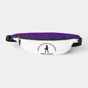 Tänzerin der Purple High School Drill Team persona Bauchtasche