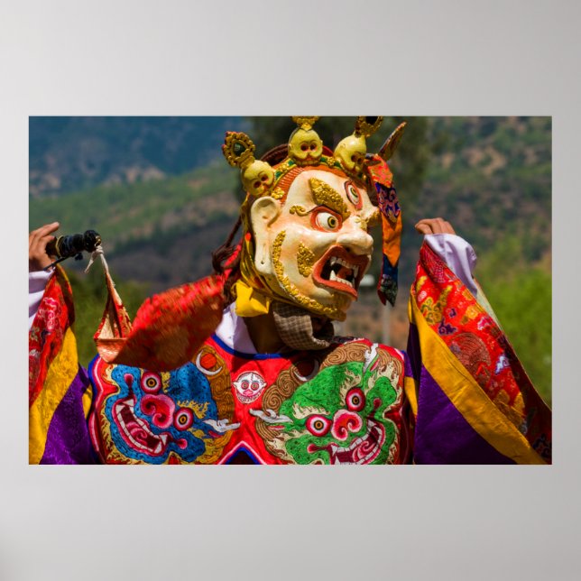 Tänzerin des Aisan-Festivals Poster (Vorne)
