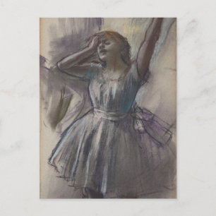 Tänzerin, die sich streckt Edgar Degas Postkarte