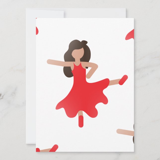 Tänzerin Emoji (Vorderseite)