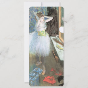 Tänzerin in ihrer Garderobe von Edgar Degas Einladung