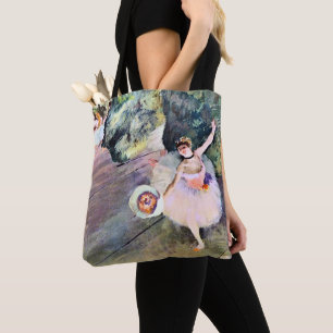 Tänzerin mit Blumenstrauß von Edgar Degas