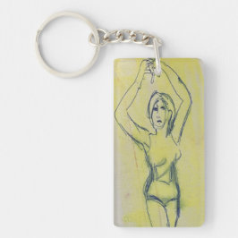 Tänzerin-Schlüsselanhänger aus Barb Schlüsselanhänger