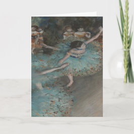 Tänzerin von Degas Karte
