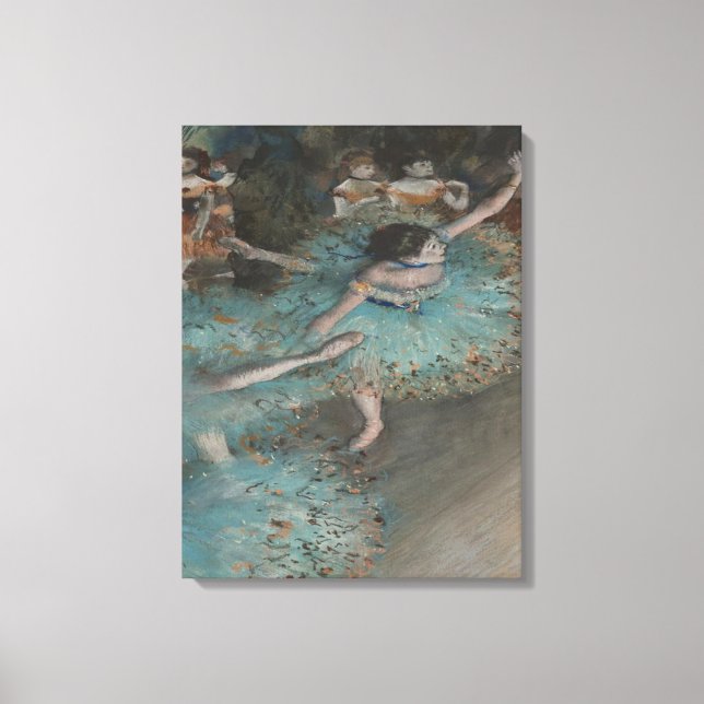 Tänzerin von Degas Leinwanddruck (Vorderseite)