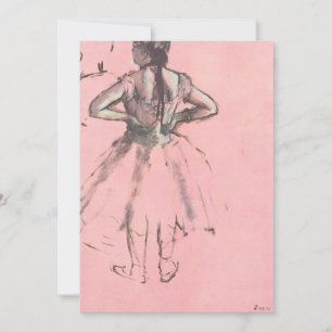 Tänzerin von hinten, Hände auf den Hüften von Edga