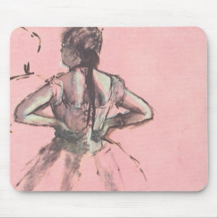 Tänzerin von hinten von Edgar Degas Vintage Ballet Mousepad