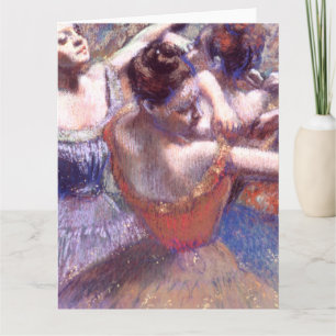 Tänzerinnen 1899 Edgar Degas Karte