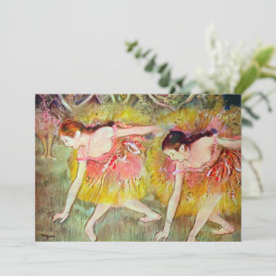 Tänzerinnen beim Bücken von Edgar Degas, Ballett-K