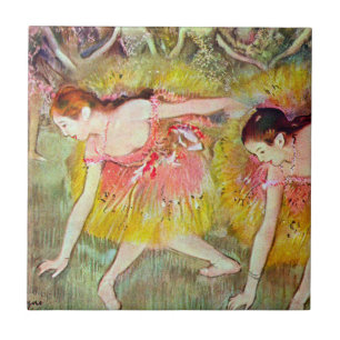 Tänzerinnen beim Bücken von Edgar Degas, Ballettku Fliese