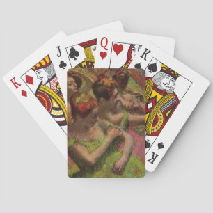 Tänzerinnen beim Richten des Kostüms (Edgar Degas) Spielkarten