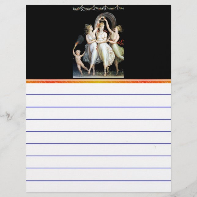 Tänzerinnen Letterhead (Vorderseite)