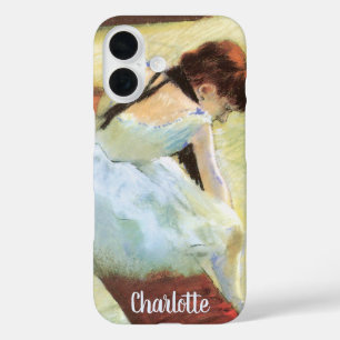Tänzerinnen ruhend von Edgar Degas, Vintage-Ballet iPhone 16 Hülle