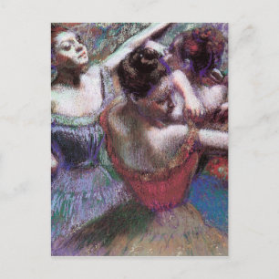 Tänzerinnen von Degas Postkarte