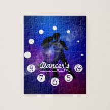 Tänzeruhr mit Zahlen für Tänzer