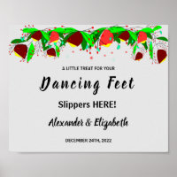 Tanzfeet Flip Flops | Hochzeitszeichen von Blume