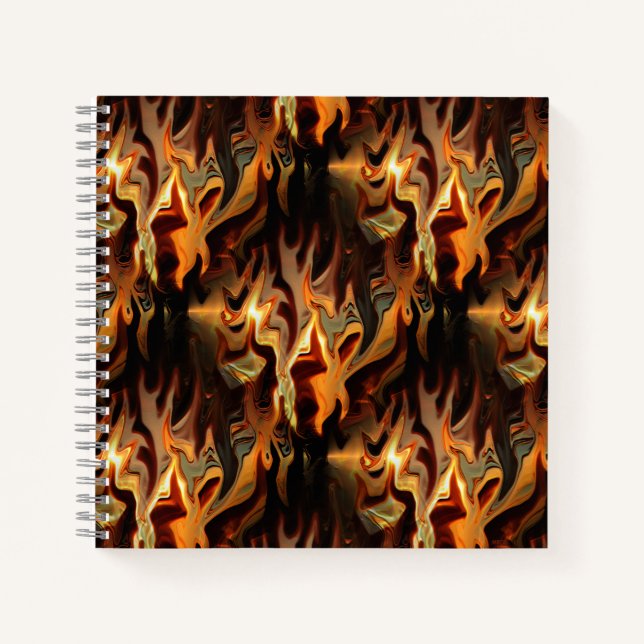 TanzFlammen.... Notizbuch (Vorderseite)