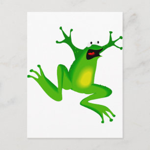 Tanzfrosch Postkarte