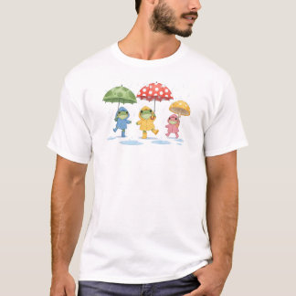 Tanzfrosche in Regen | Whimsikäre Natur T-Shirt
