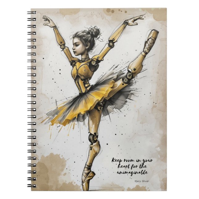 TanzGirl | Notebook-Journal Notizblock (Vorderseite)