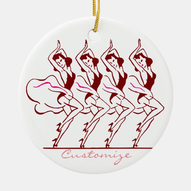 TanzGirls Thunder_Cove Keramik Ornament (Vorne)