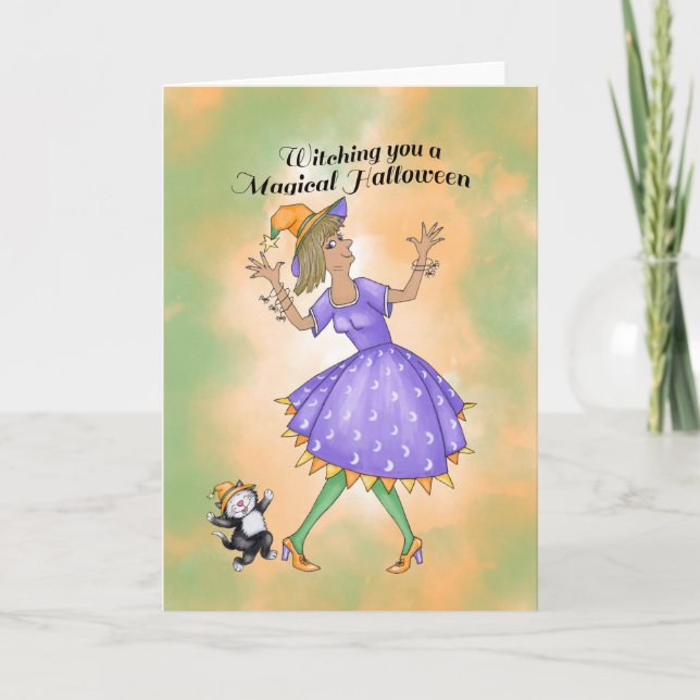 Tanzhexe Karte (Vorderseite)