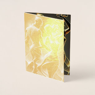 Tanzkarte Folienkarte