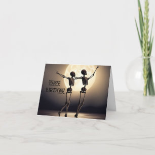 Tanzkarte zum Toten Geburtstag Karte