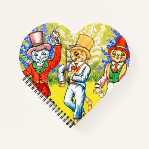 Tanzkatzen Notizbuch