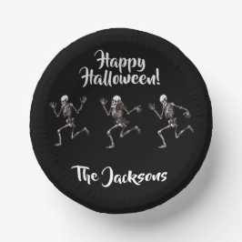 Tanzknochen Pappteller