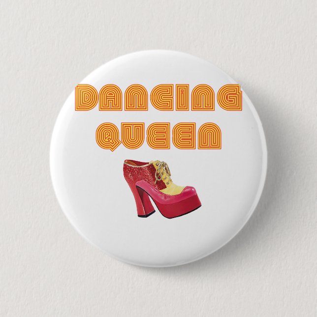Tanzkönigin Button (Vorderseite)
