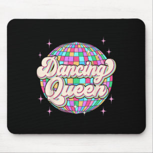 Tanzkönigin-Shirt Vintage-Tanz 70er Kinder Mädchen Mousepad