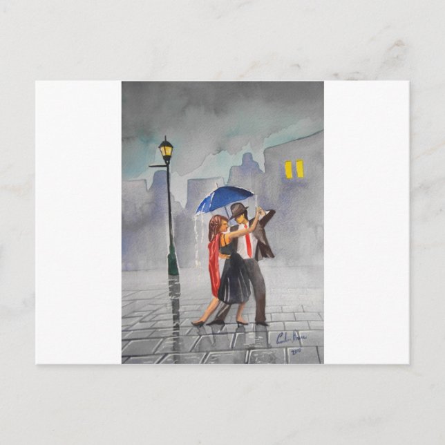 TANZKUPPEL UMBRELLA POSTKARTE (Vorderseite)