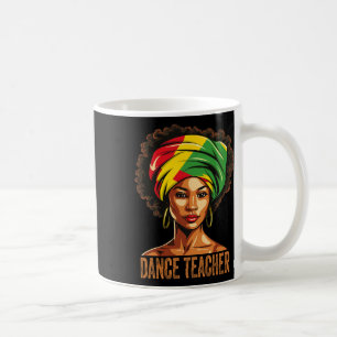 Tanzlehrer Afro American Black History Kaffeetasse