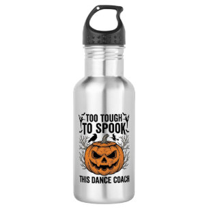 Tanzlehrer Halloween-Kürbis-Gravur-Shirt De Edelstahlflasche