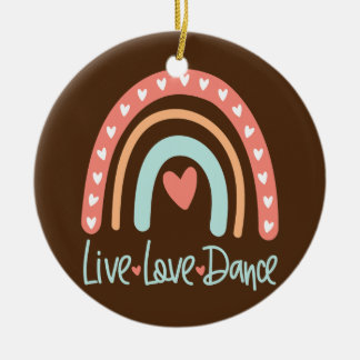 Tanzlehrer Live-Liebe Ballet Stich Hip Hop Keramik Ornament