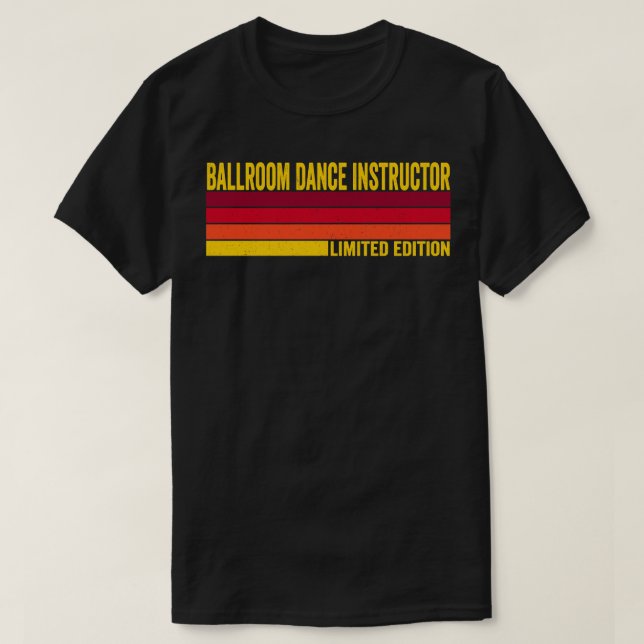 Tanzlehrer T-Shirt (Design vorne)