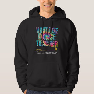 Tanzlehrer-Wertschätzungswoche Zurück zur Schule   Hoodie