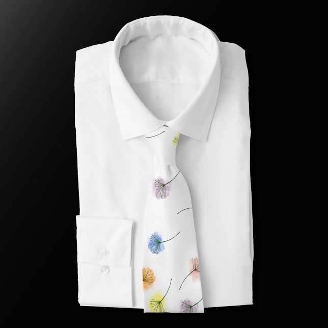 Tanzleuchter | Wasserfarbenes Muster Krawatte (Von Creator hochgeladen)